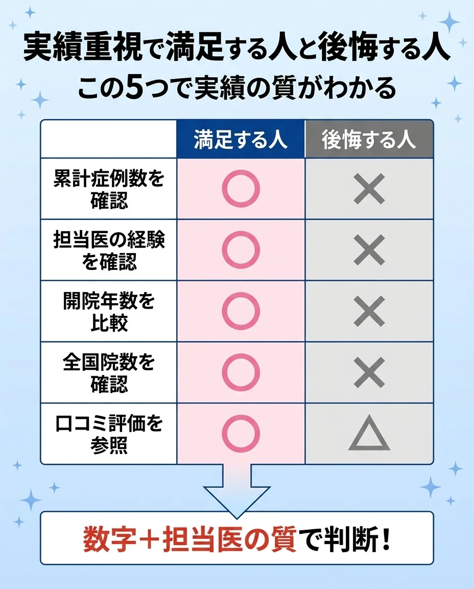 包茎手術で後悔しないクリニックの選び方｜失敗する人vs成功する人