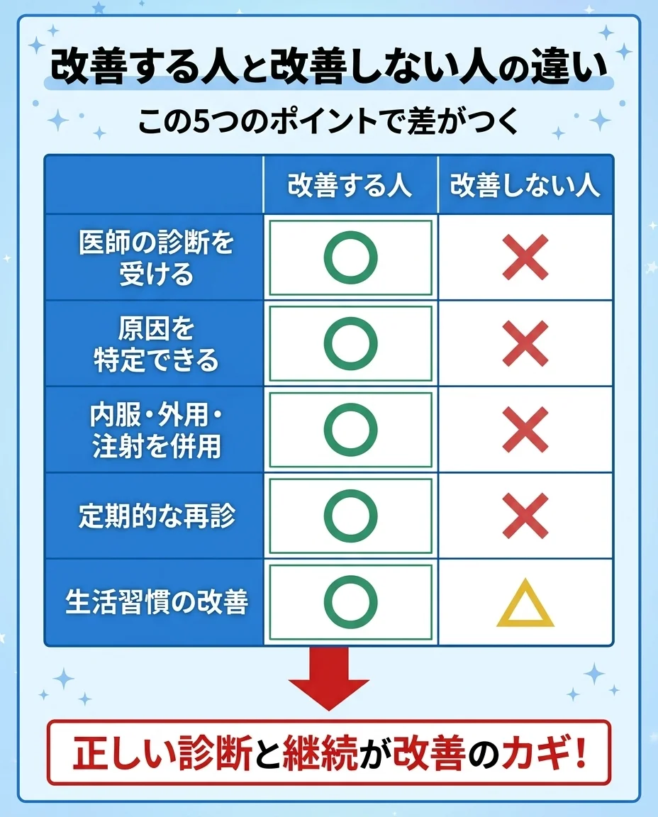早漏治療で効果を出すクリニック選び｜改善する人vs改善しない人